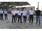正大制管到道东堡乡道东堡村进行帮扶对接工作