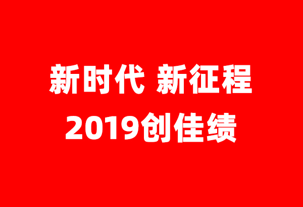 新时代 新征程 2019创佳绩