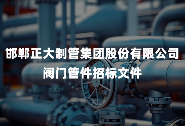 杏吧视频
有限公司阀门管件招标文件